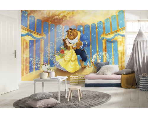 Fotobehangpapier 8-4022 Disney Edition 4 Belle en het Beest 8 stuks 368 x 254 cm