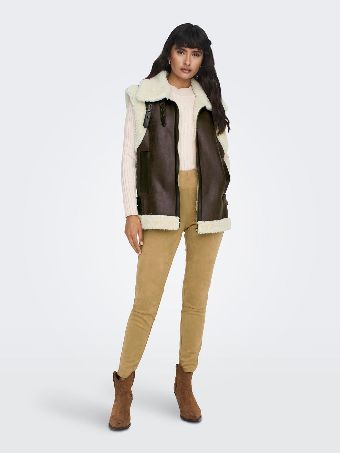 ONLBETTY Bikerjacke in Lederoptik Mole