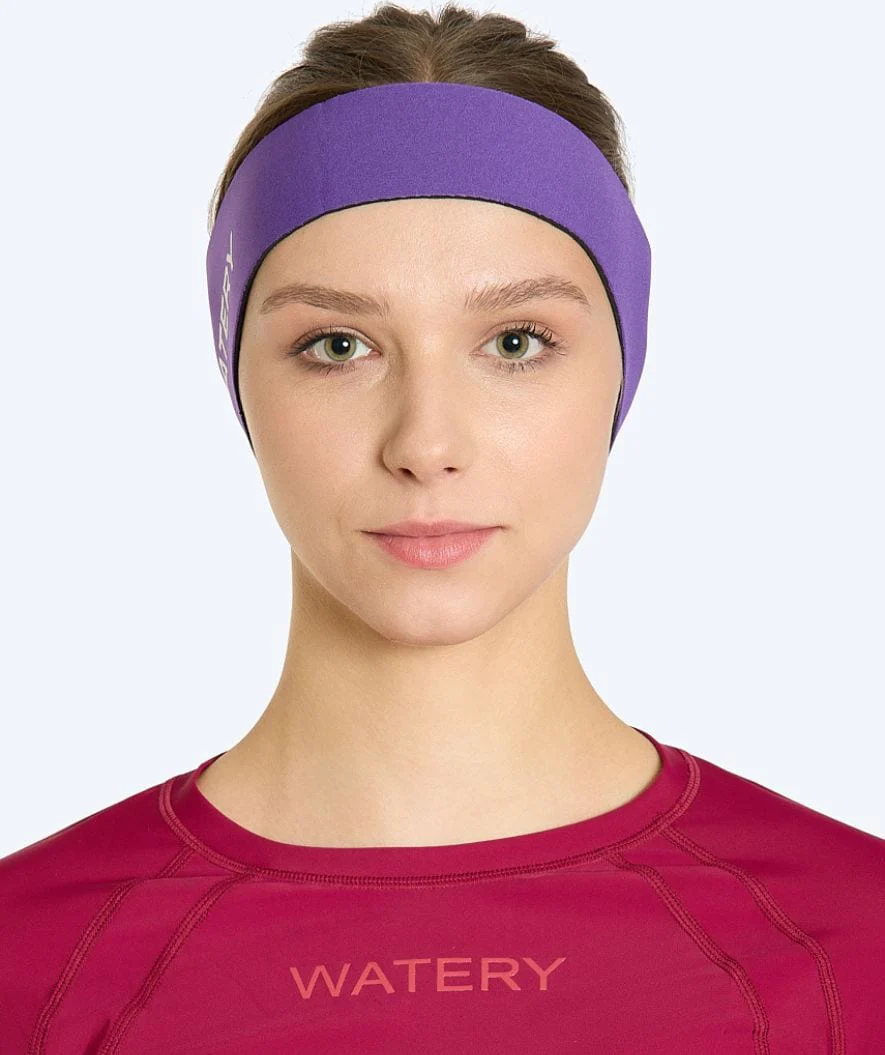 Watery earband til voksne - Raider - Lilla