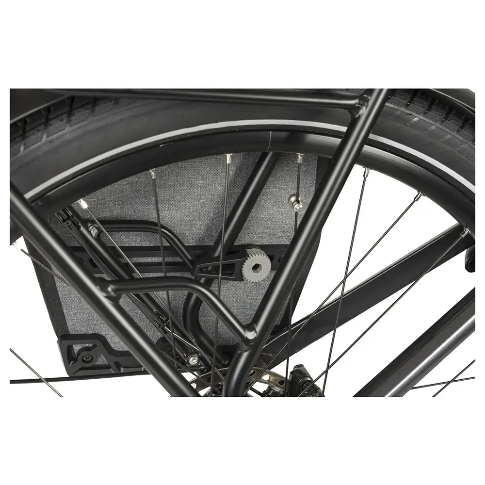 AGU Clean Single Shelter Click'nGo Medium 17L Fietstas Grijs