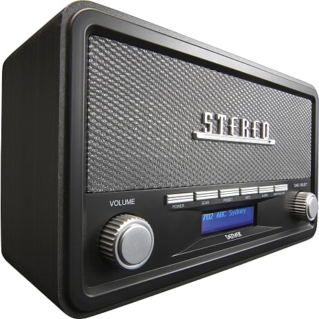 Denver DAB-18 DAB+/FM radio - mørkegrå