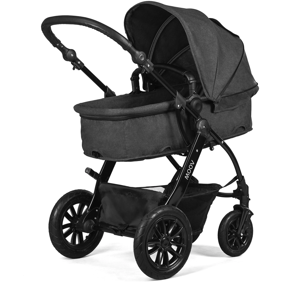 Kinderkraft Kombikinderwagen 3 in 1 Moov Black