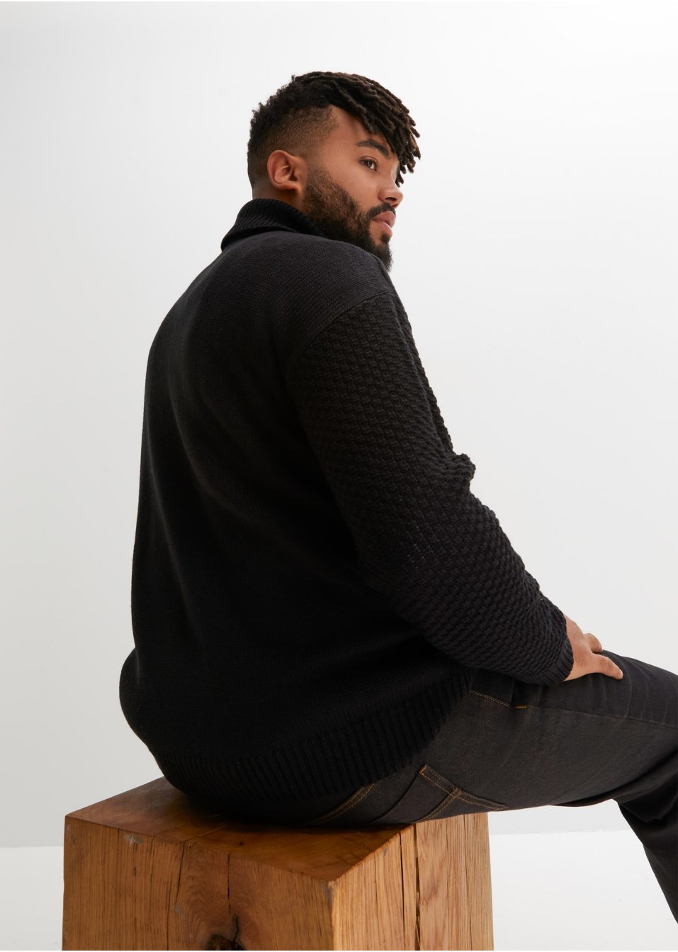 Pull col roulé, Loose Fit