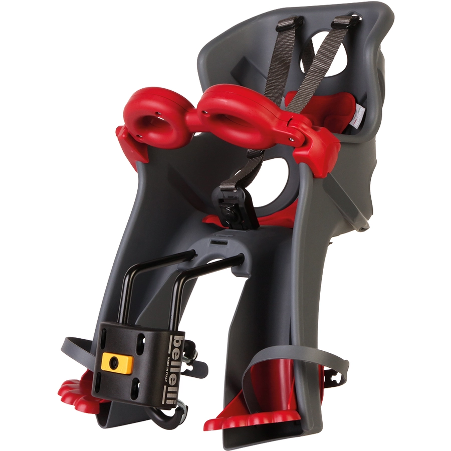 BELLELLI Kindersitz Fahrrad Freccia B-Fix frame mount Dark Grey