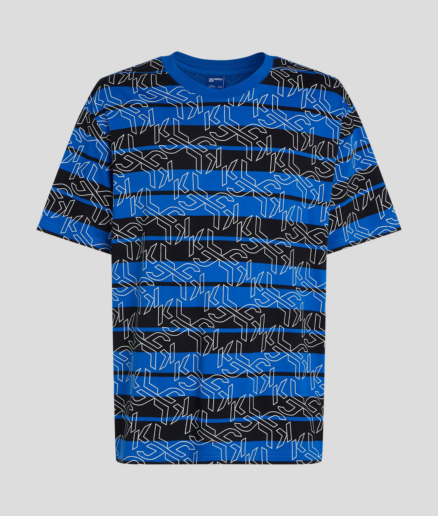 T-SHIRT RAYÉ KLJ MONOGRAM