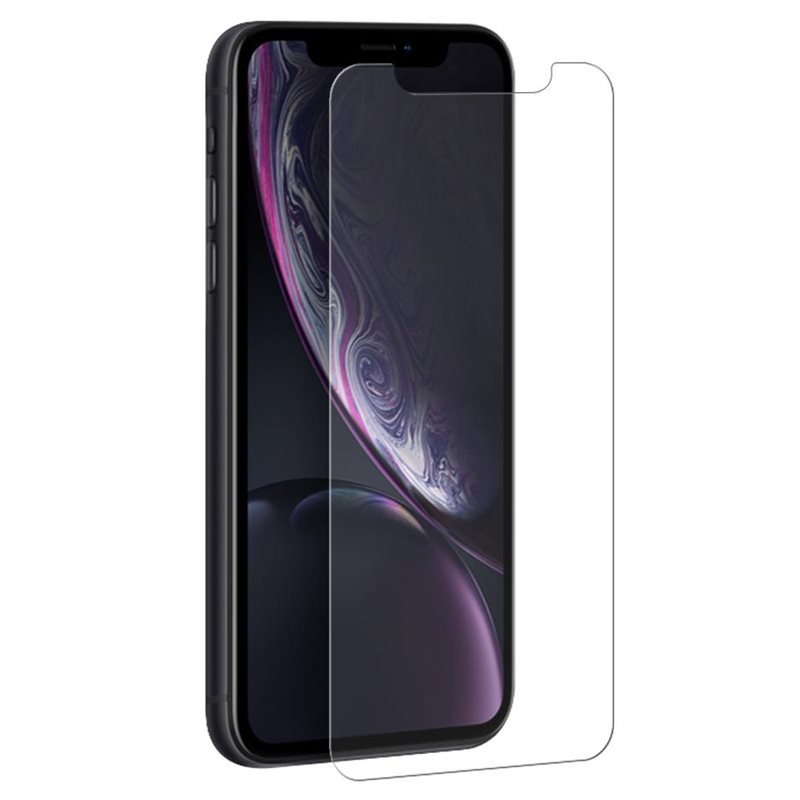iPhone 11 / iPhone Xr Antimikrobielle Mountainglass  2.5D Panzer Glas Display Schutz Case Friendly (EGMSP00177)
