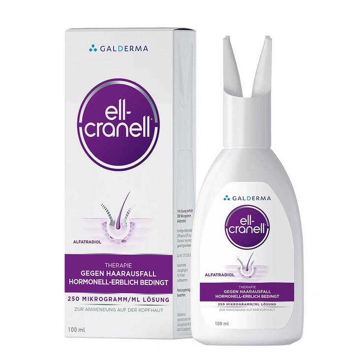 Ell-Cranell bei hormonell-erblich bedingtem Haarausfall, 100 ml