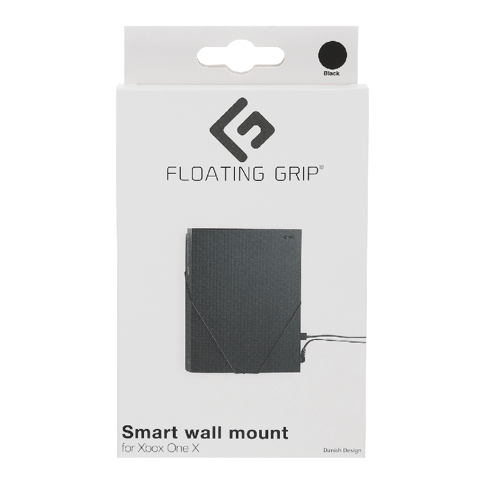 FLOATING GRIP® beslag til Xbox One X, Sort