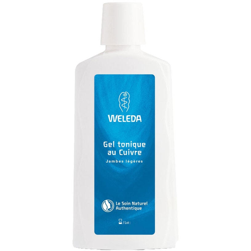 Gel tonique au cuivre - Jambes légères - 200 ml