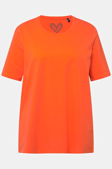 T-Shirt, A-Linie, Rundhalsausschnitt, Halbarm