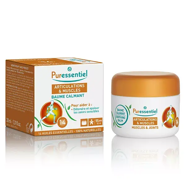 Bálsamo calmante para articulações e músculos Puressentiel 30ml