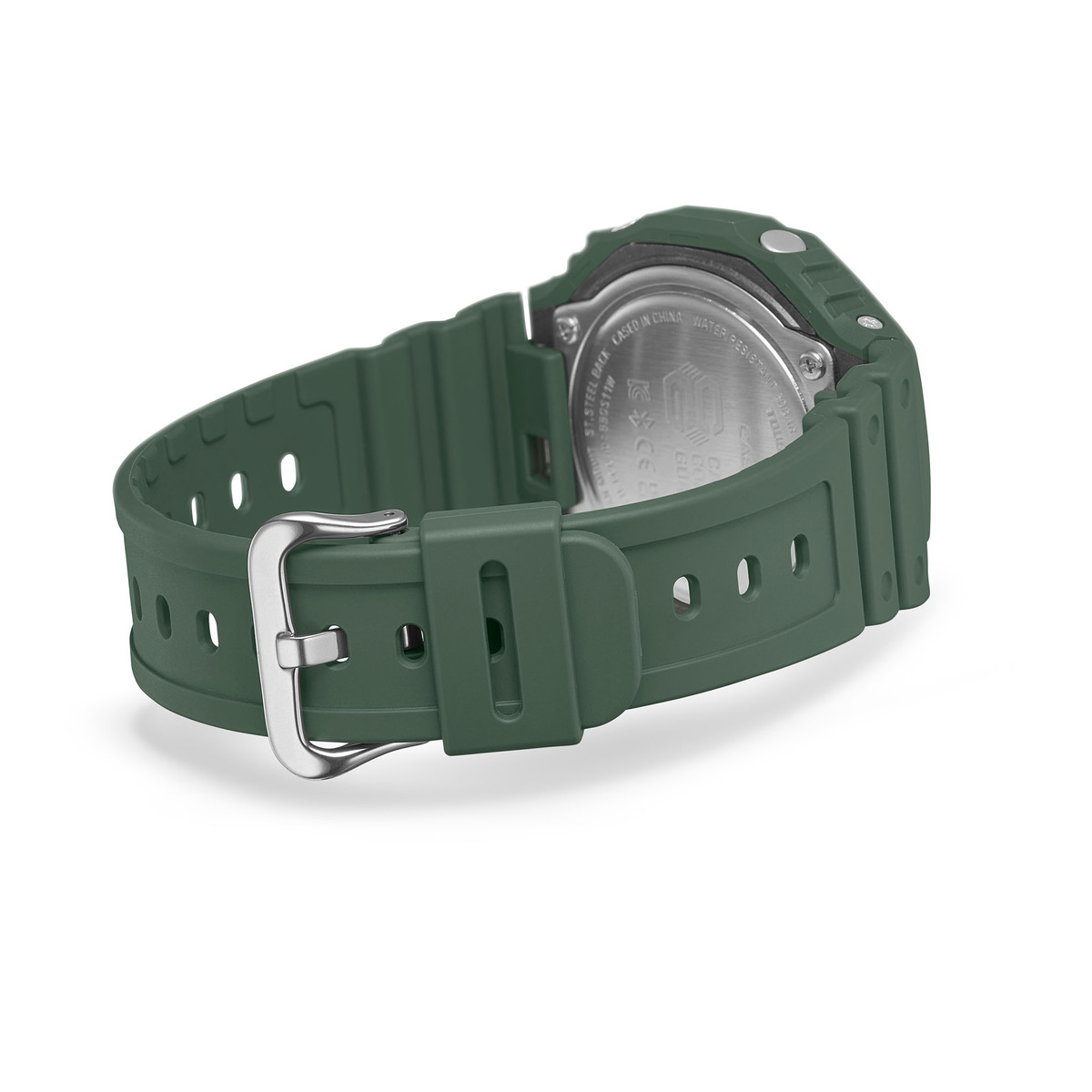 Montre G-SHOCK homme bracelet résine vert sapin