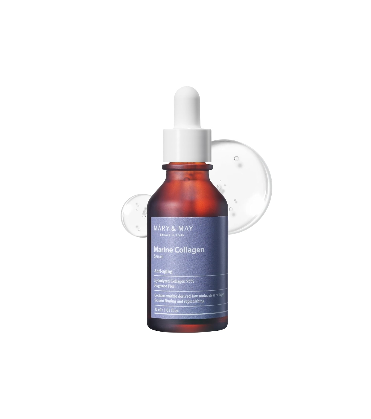 Mary & May - Sérum facial antirrugas Marine Collagen