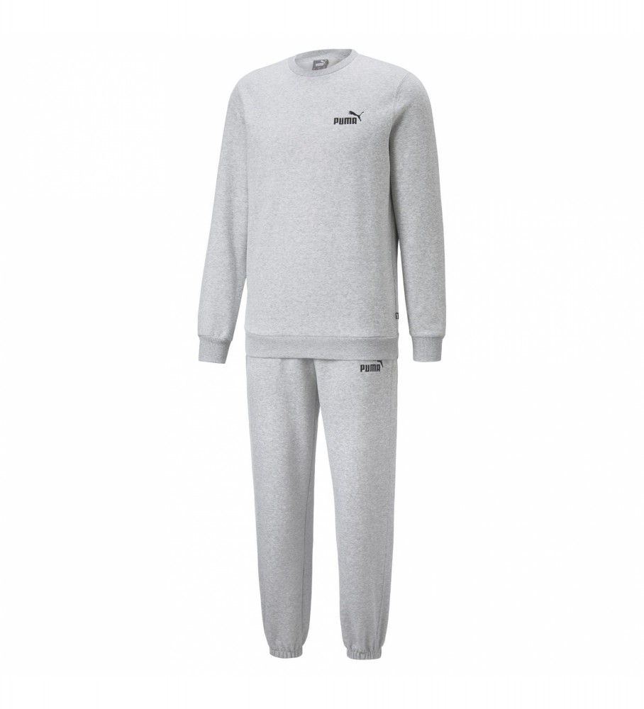 Conjunto de moletom Puma Chandal Feel Good FL cl cinza