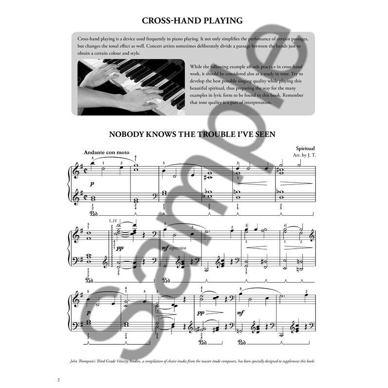 Willis Music - Thompson's Modern Course for the Piano grade 3