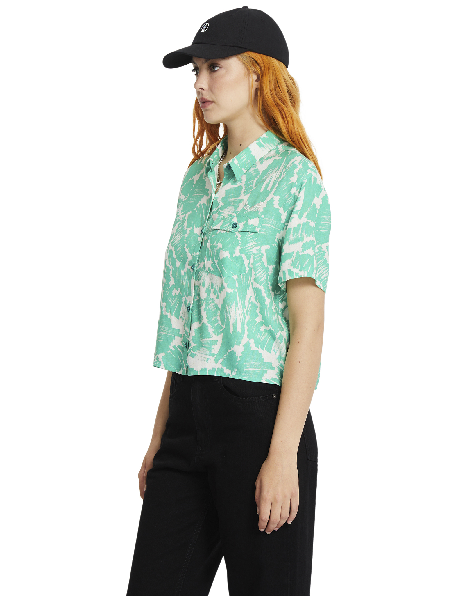 Volcom FA Alix Woven 2 SS Jade