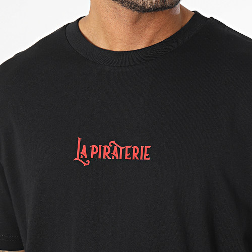 Tee Shirt Oversize Garde Le Cap Noir Rouge