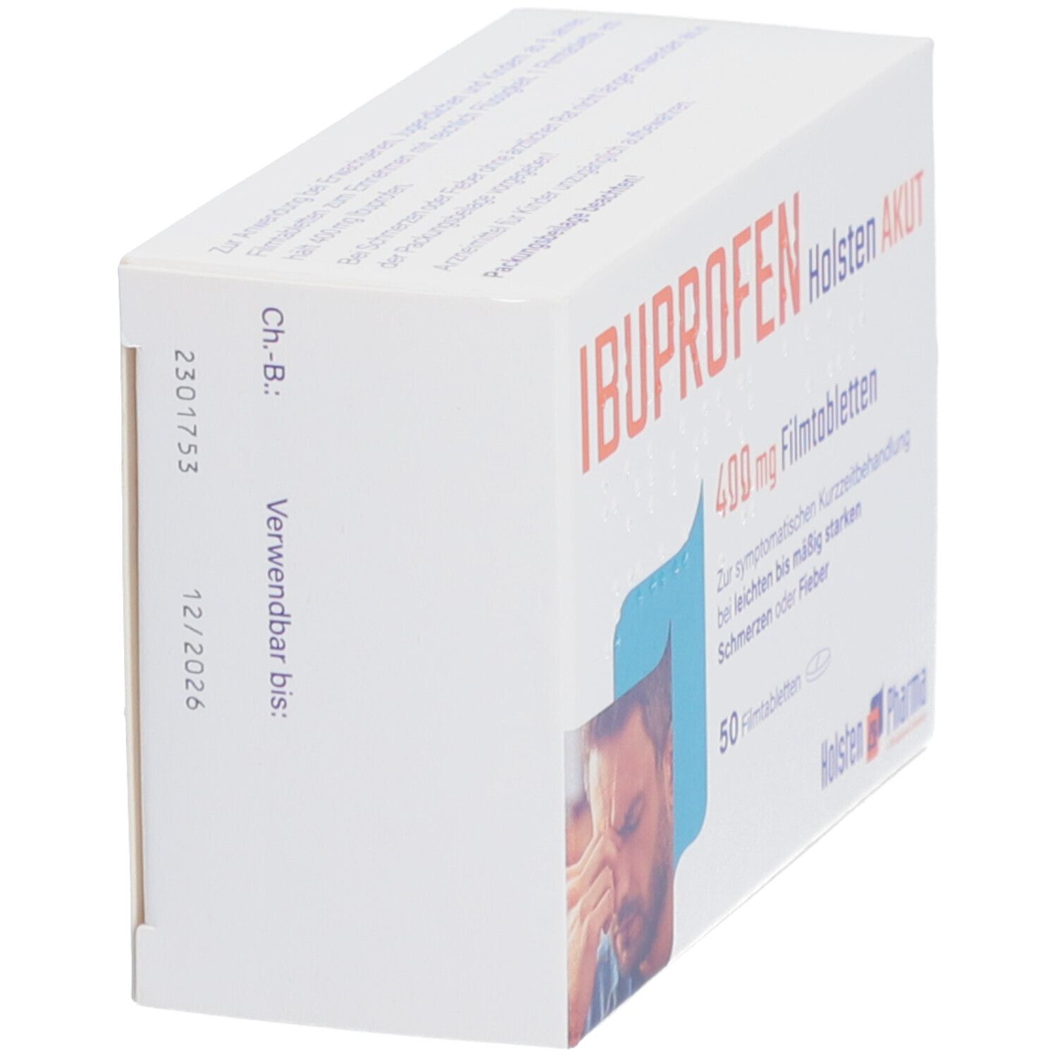 IBUPROFEN Holsten AKUT 400 mg Filmtabletten
