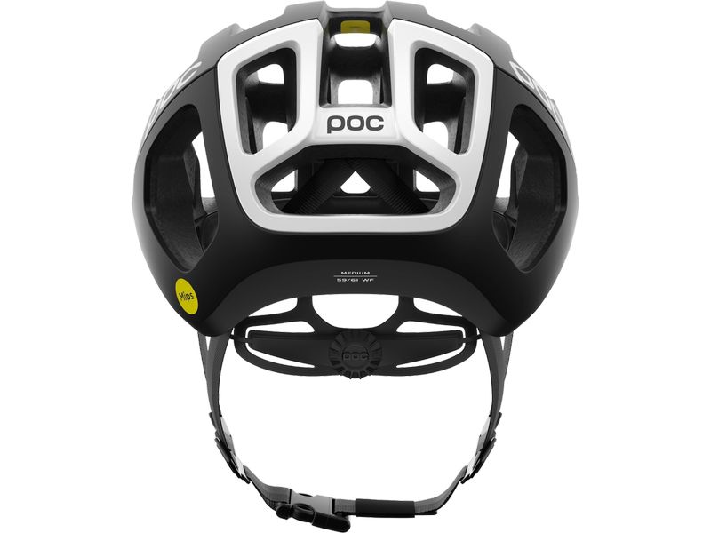 POC Helm Ventral Air MIPS Uranium Schwarz Matt, M Fahrradhelm