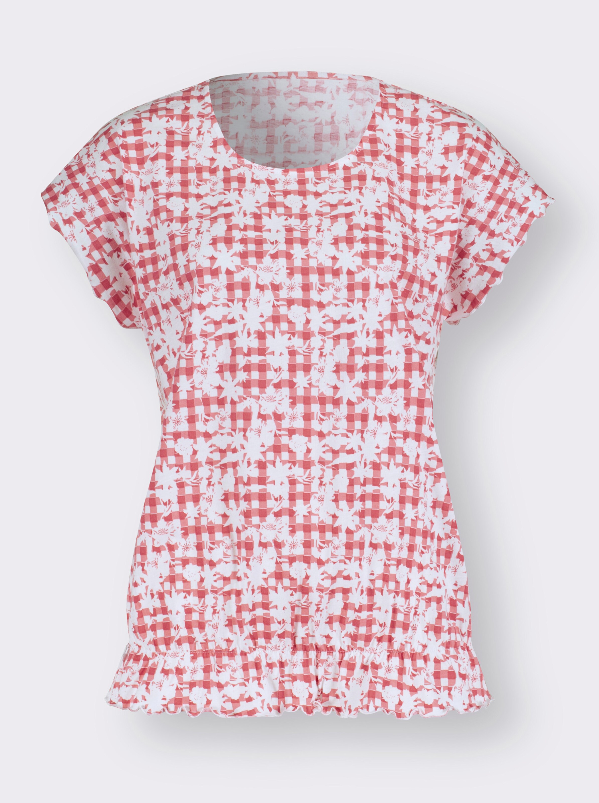 Rundhals-Shirt