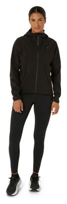 Veste imperméable Asics Metarun Waterproof Noir Femme