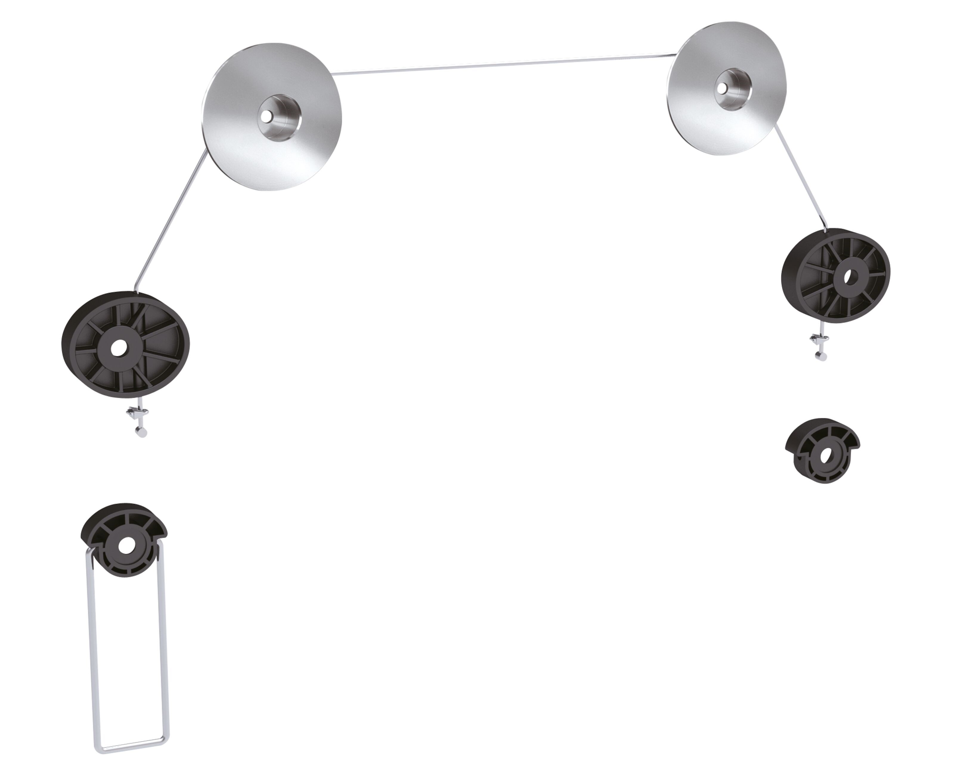 Luxorparts Vaierfeste for TV 37-70