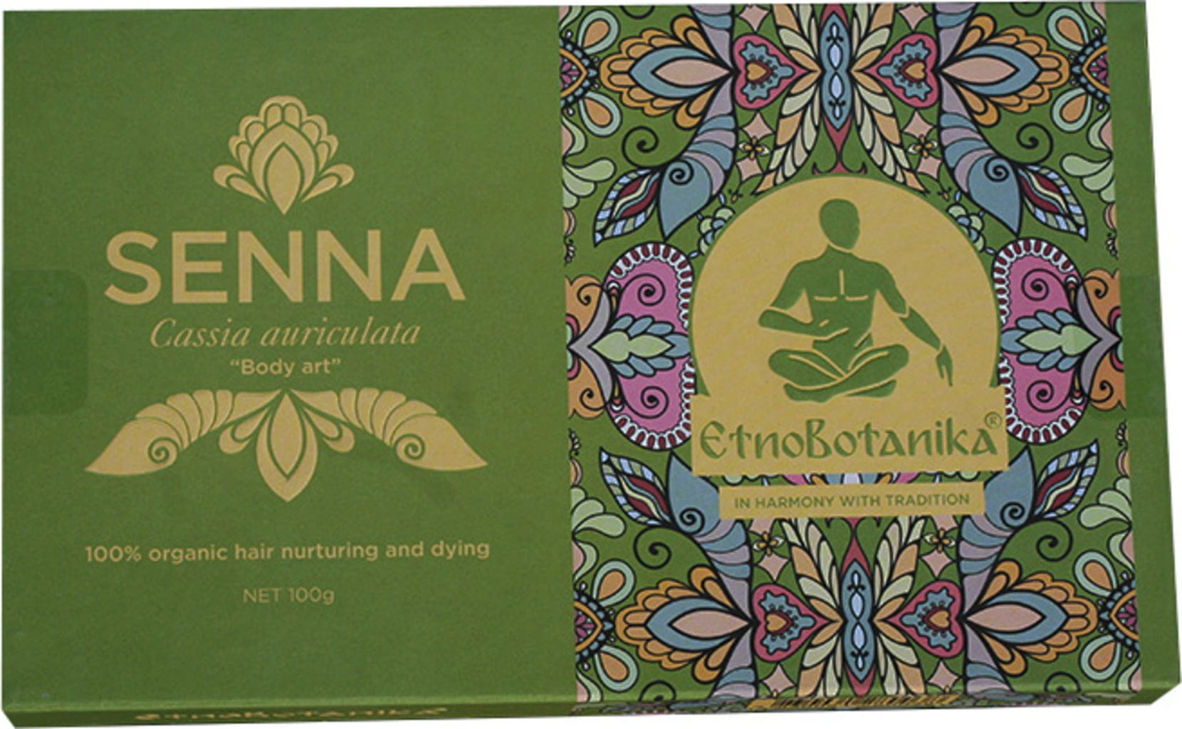 EtnoBotanika  Organic Senna, 100 g