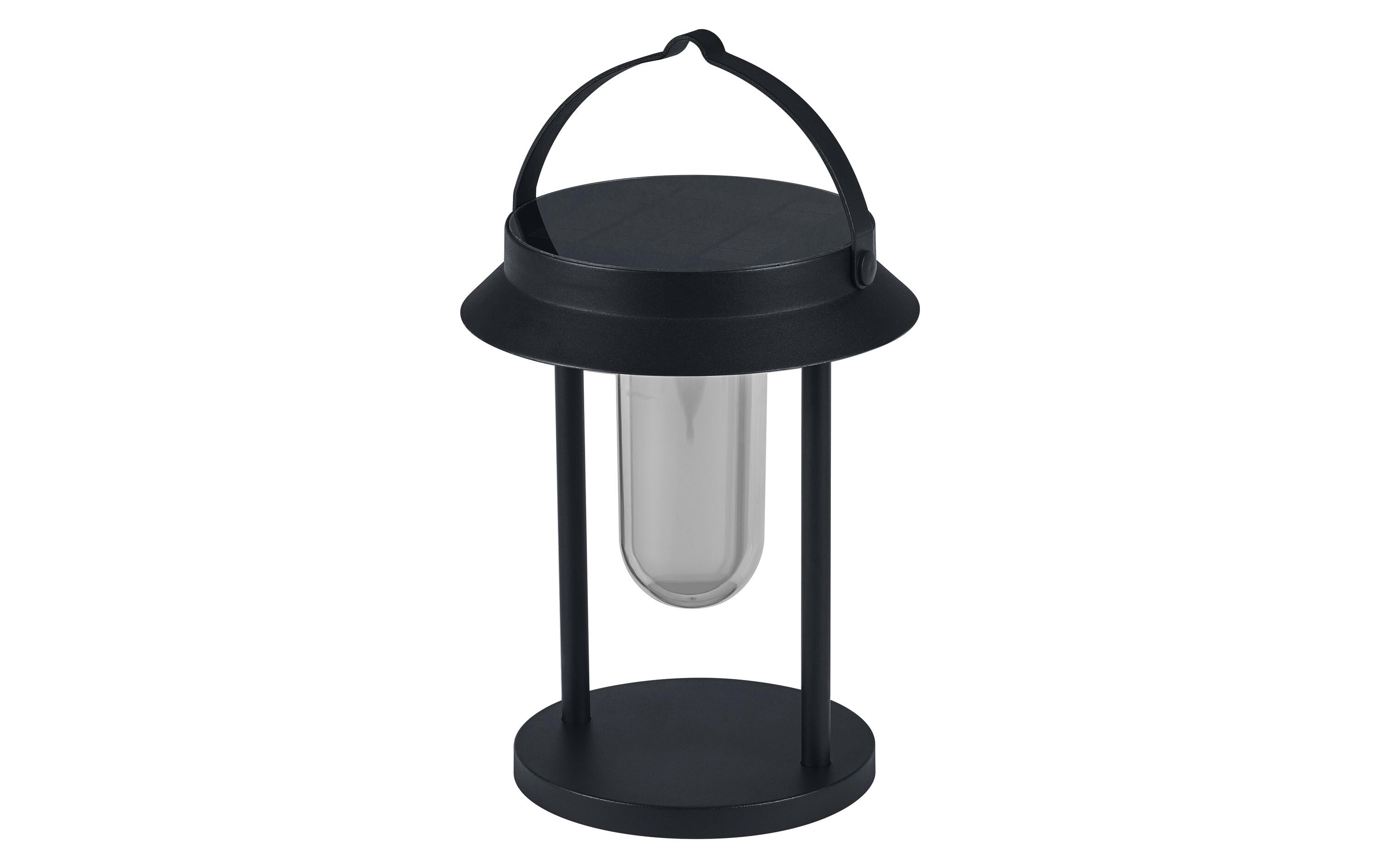 Tischleuchte Smart+ Solar Laterne, 3000K, RGB, SchwarzSolarbetriebene LED-Aussenleuchten