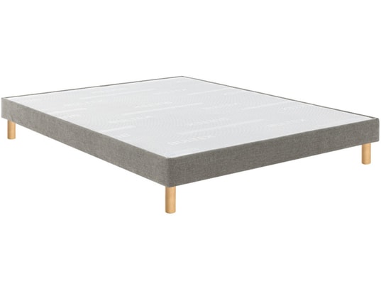 BULTEX - Sommier 160 x 200 Vitality ferme chenillé grege 1620