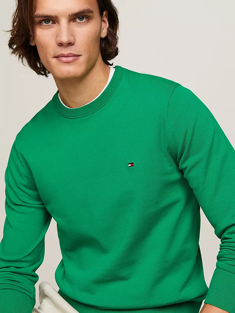 TOMMY HILFIGER Pullover 1985 grün