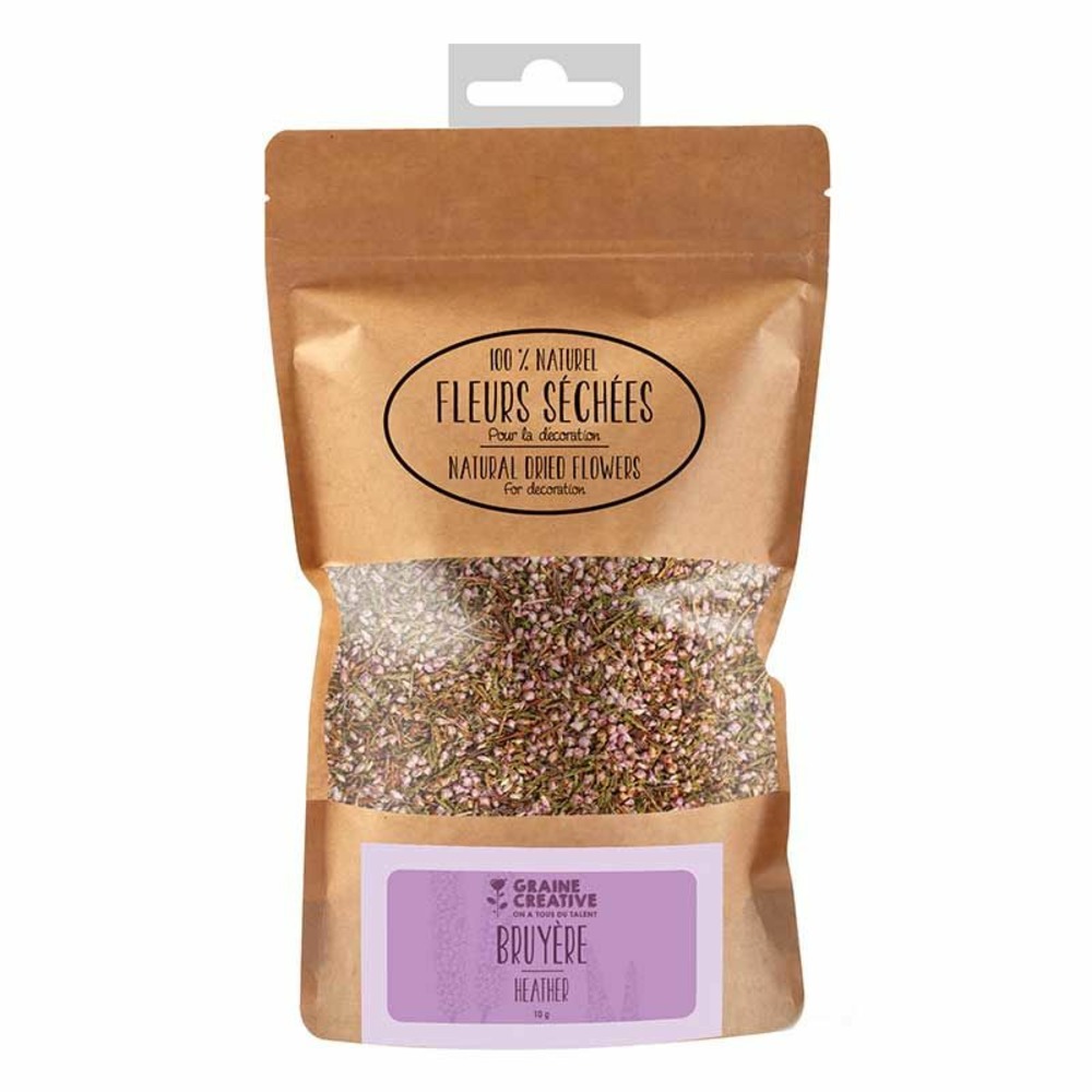 Fleurs séchées décoratives bruyère 10 g
