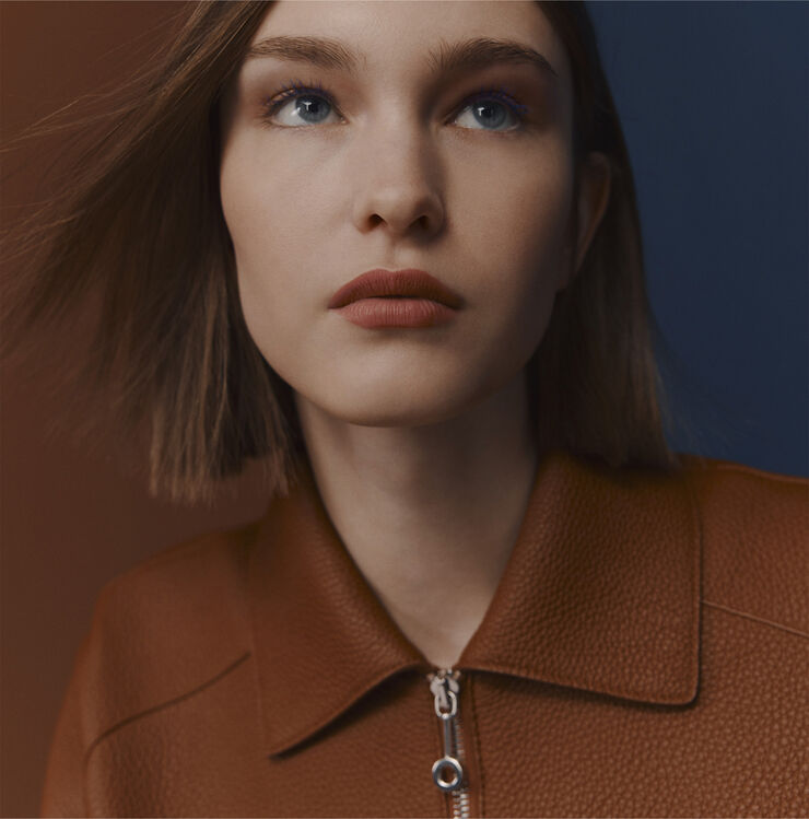 HERMÈS Rouge Hermes Natural Matte Lipstick, Rose Doblis