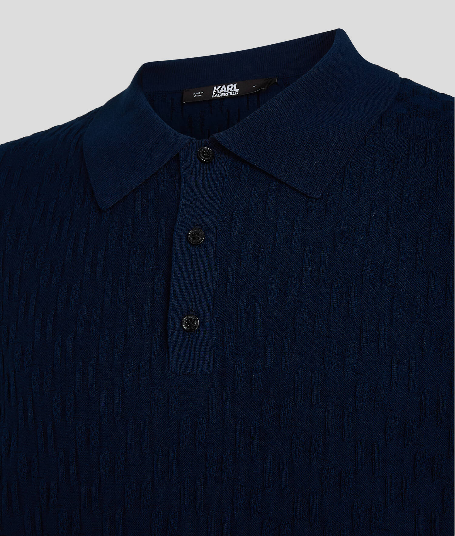 POLO TRICOTÉ KL MONOGRAM