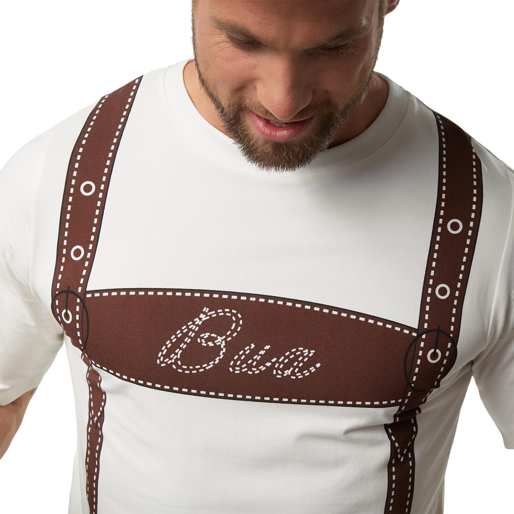 tectake® T-Shirt Lederhose