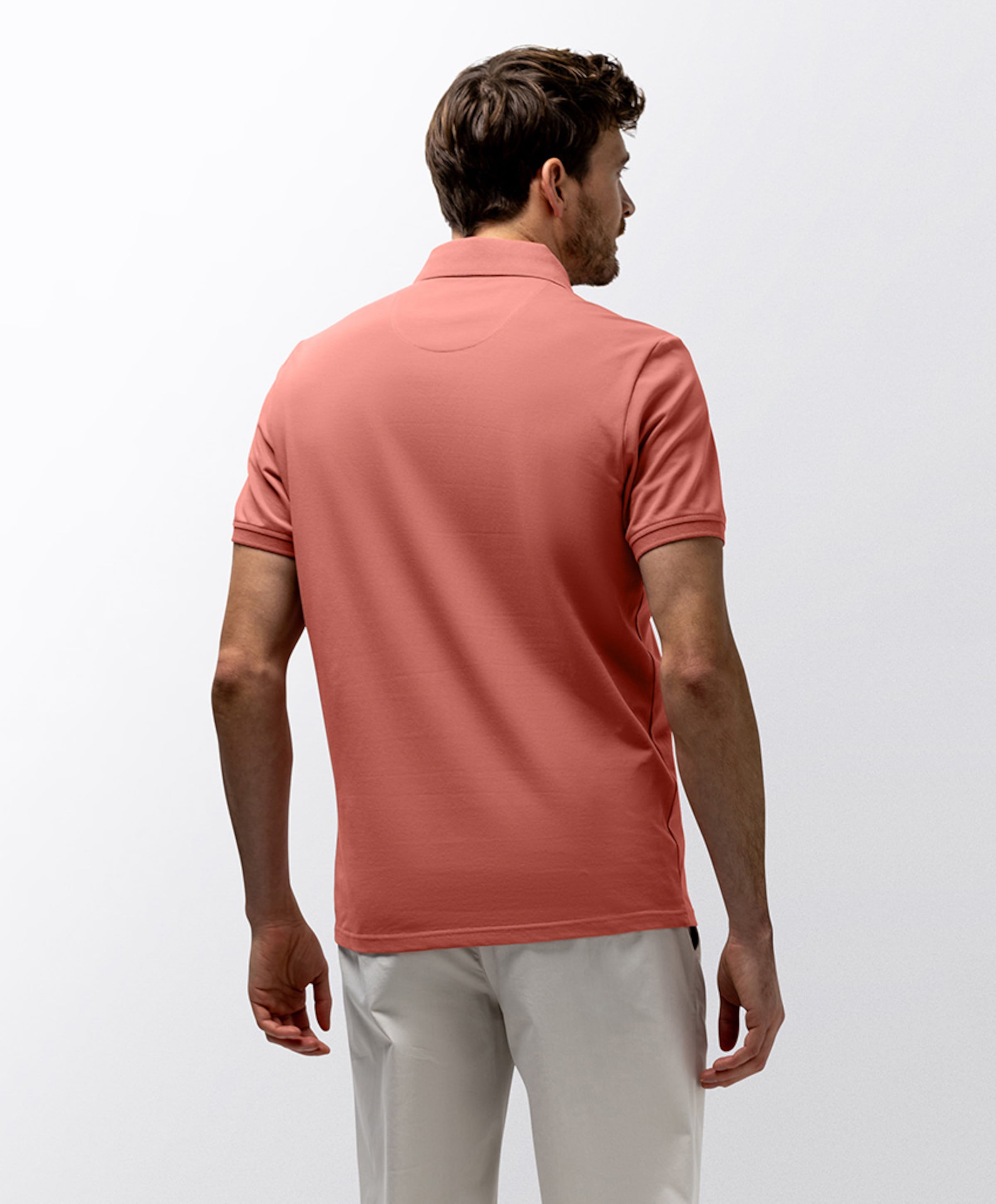 State of Art Heren polo roze