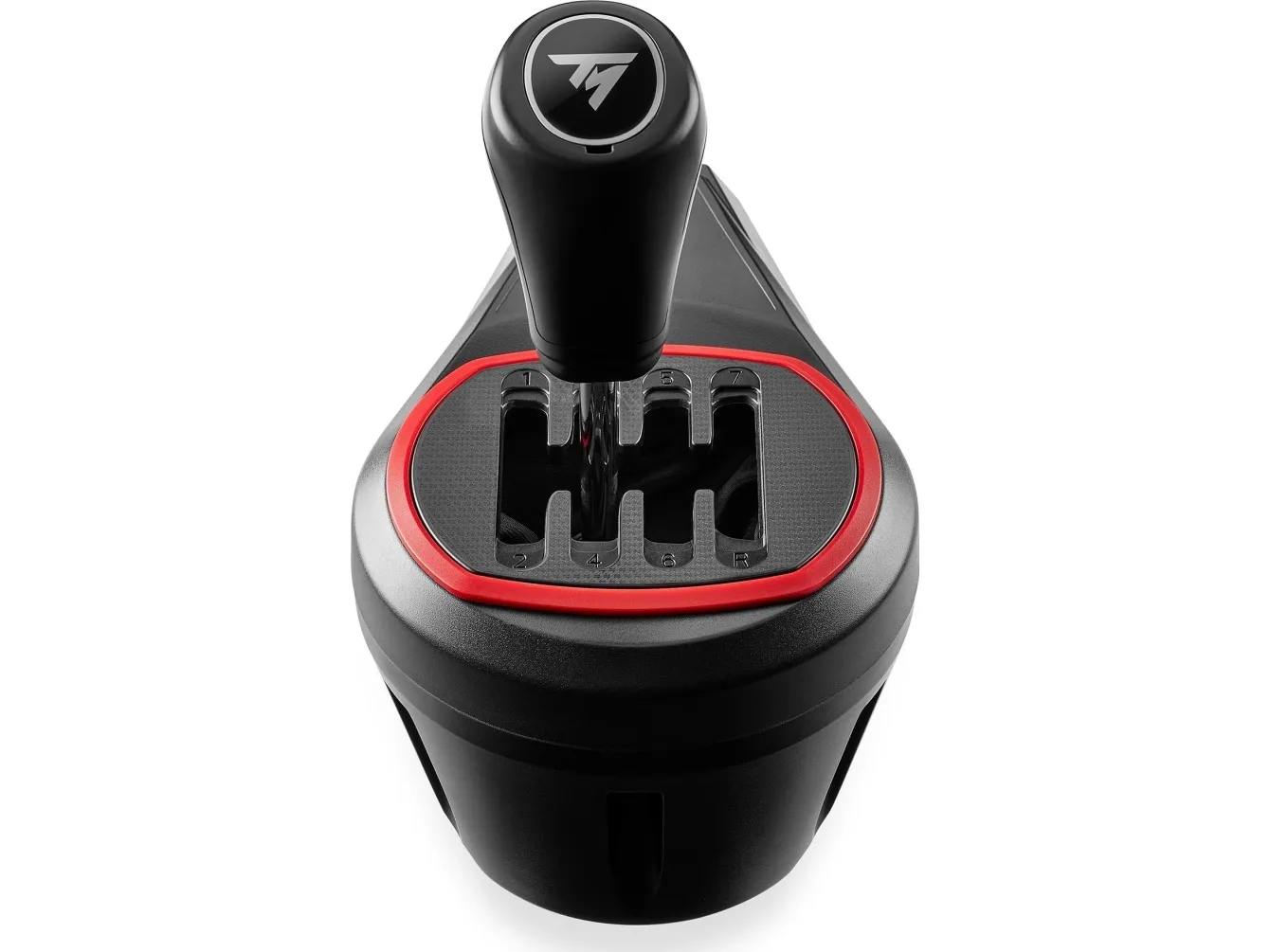 Thrustmaster TH8S Shifter, Tilføjelse til racerskifter, Sort, Rød, PS5, PS4, Xbox One and Xbox Series X|S Thrustmaster Force Feedback racing wheels, 130 mm, 220 mm, 240 mm