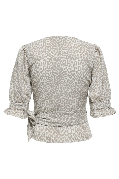 Only grijze dames blouse