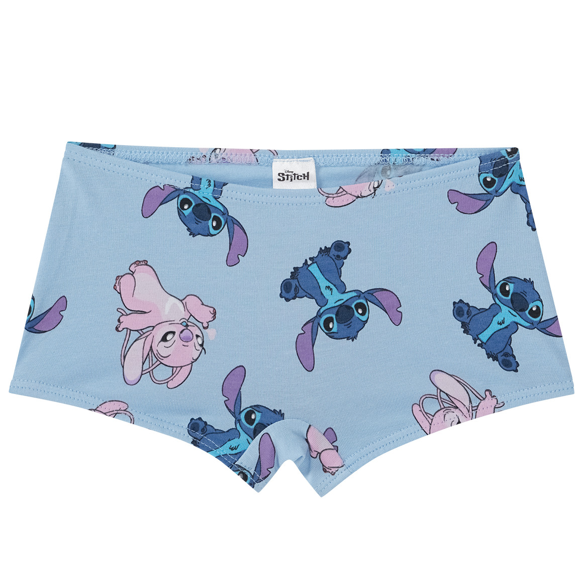 Topolino 3 Disney Stitch Pantys mit Prints rosa / cremeweiss / hellblau