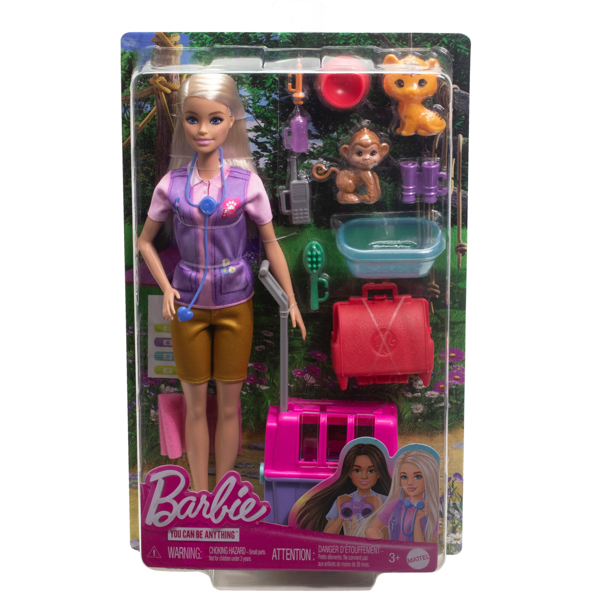 Mattel Puppe Barbie Karrieren Animal Rescue & Recover Spielset
