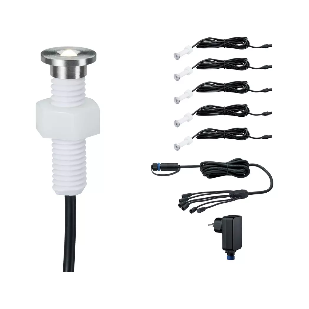 LED-Bodeneinbauleuchte Plug & Shine