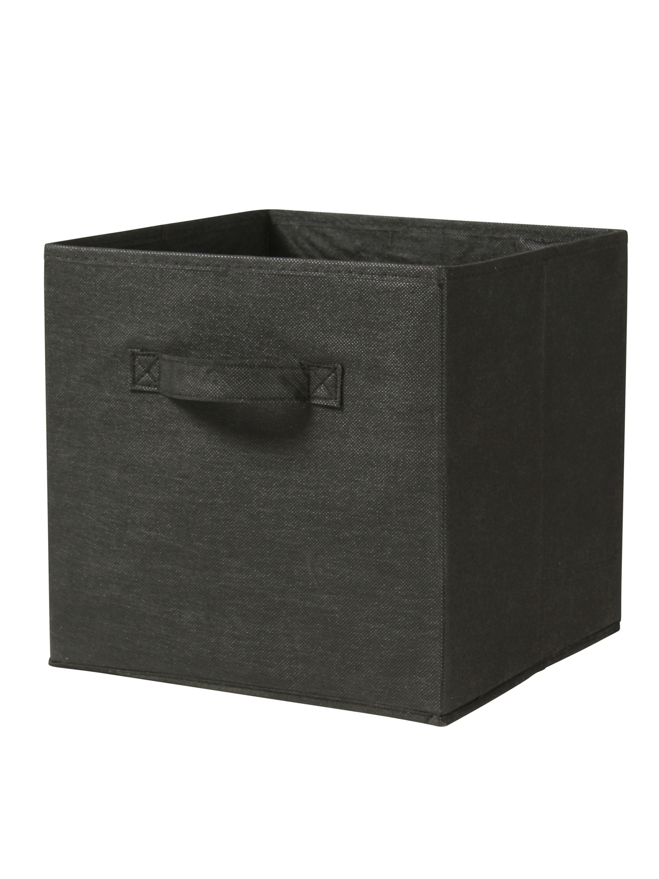 Cube pliable de rangement intissé