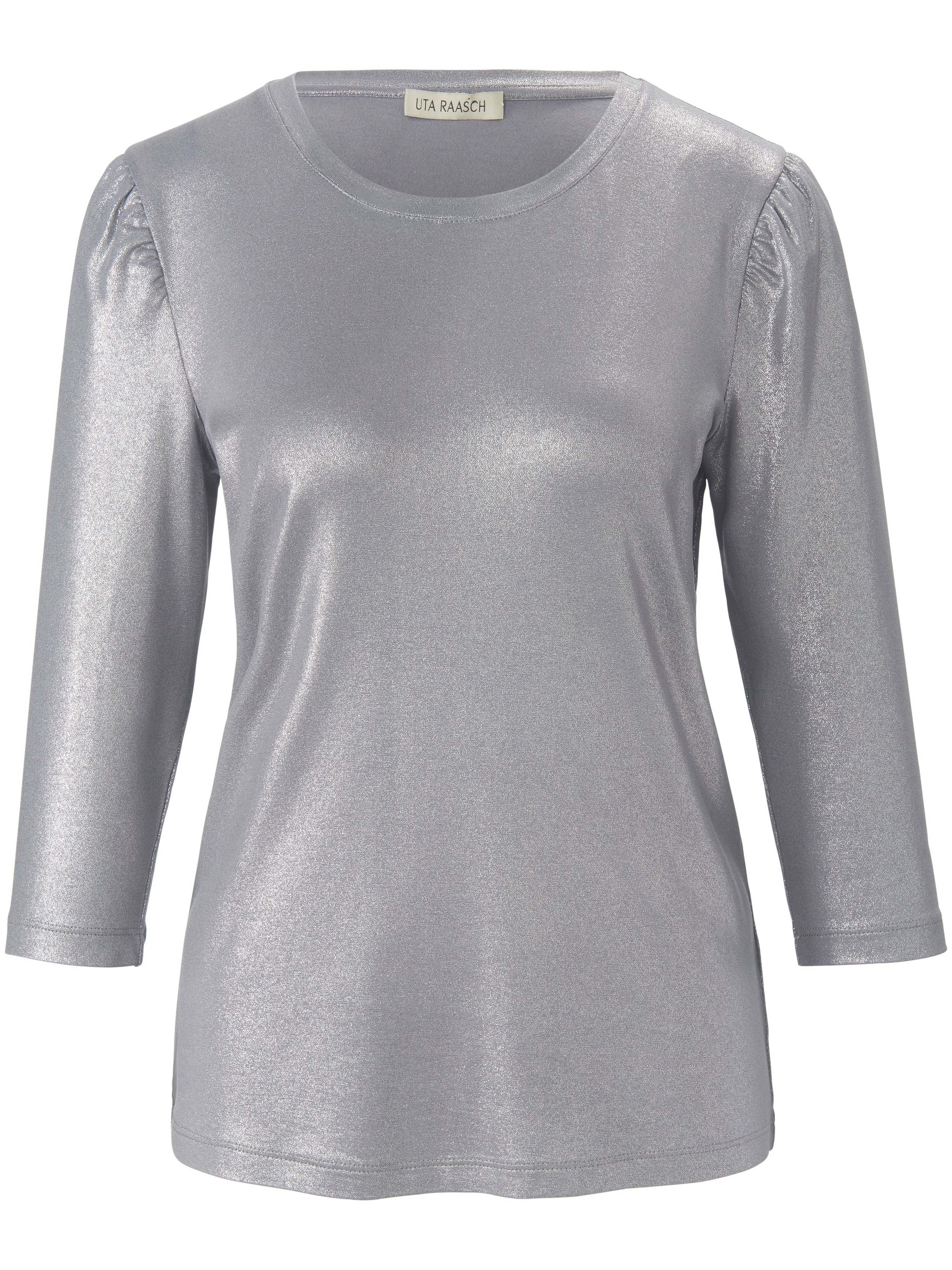 Rundhals-Shirt mit 3/4-Arm