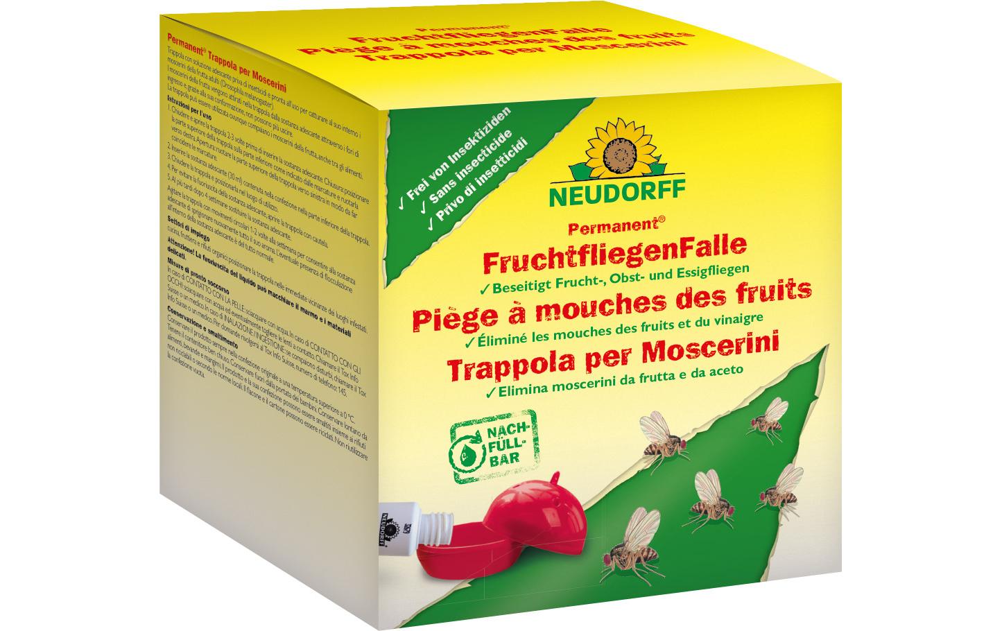 Permanent FruchtfliegenFalle 1 StückInsektenfalle