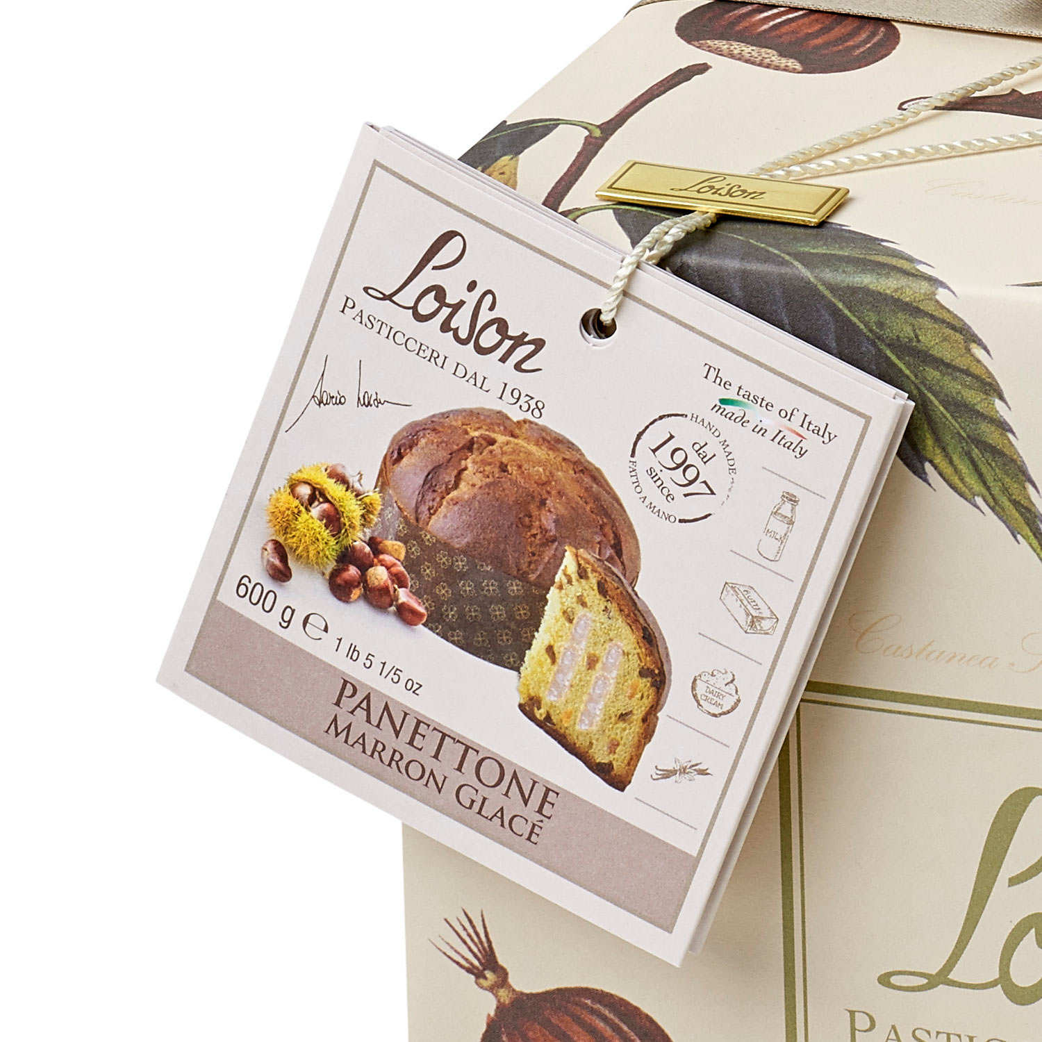 Panettone aux marrons glacés