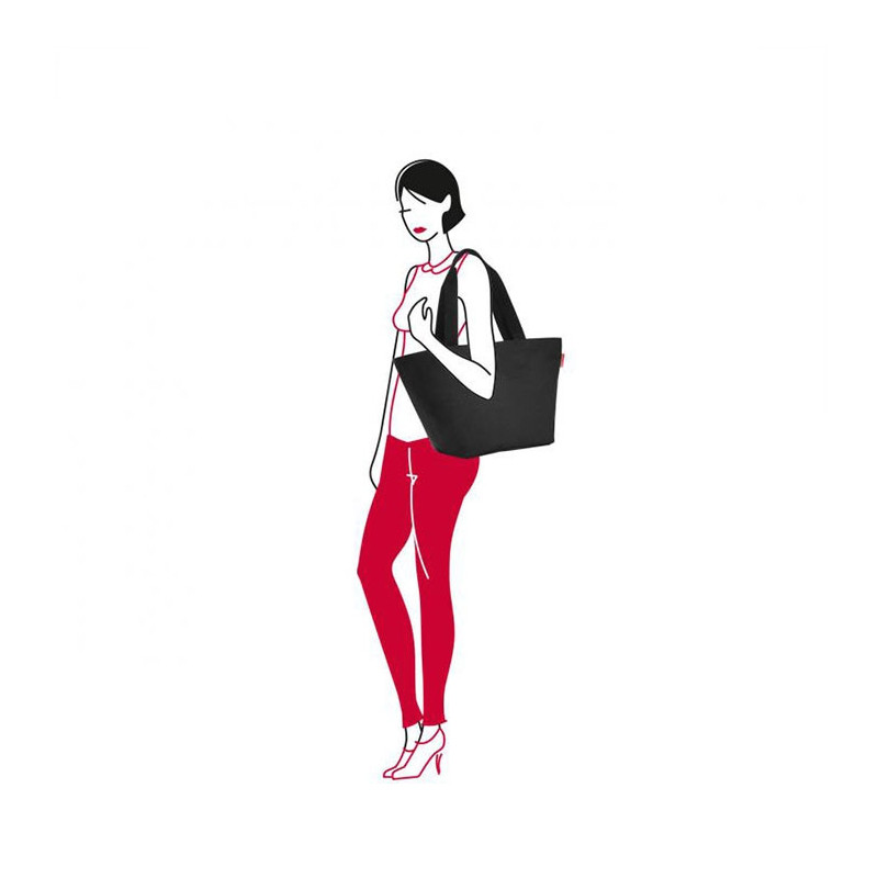 Sac shopping Shopper M 51 cm Black
