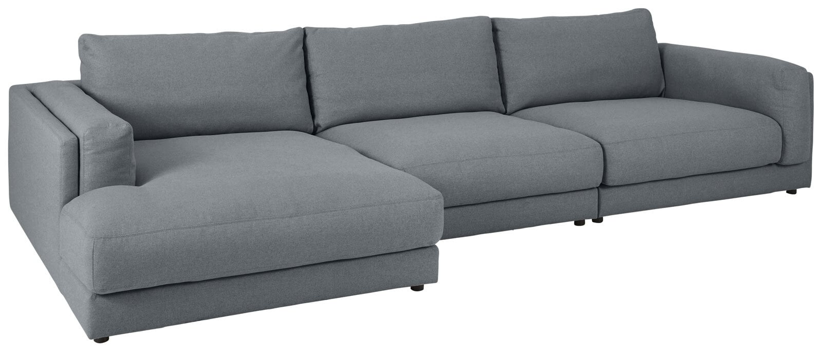 Ole Gunderson Ecksofa-Kombi LASSE III 125 x 352 cm anthrazit
