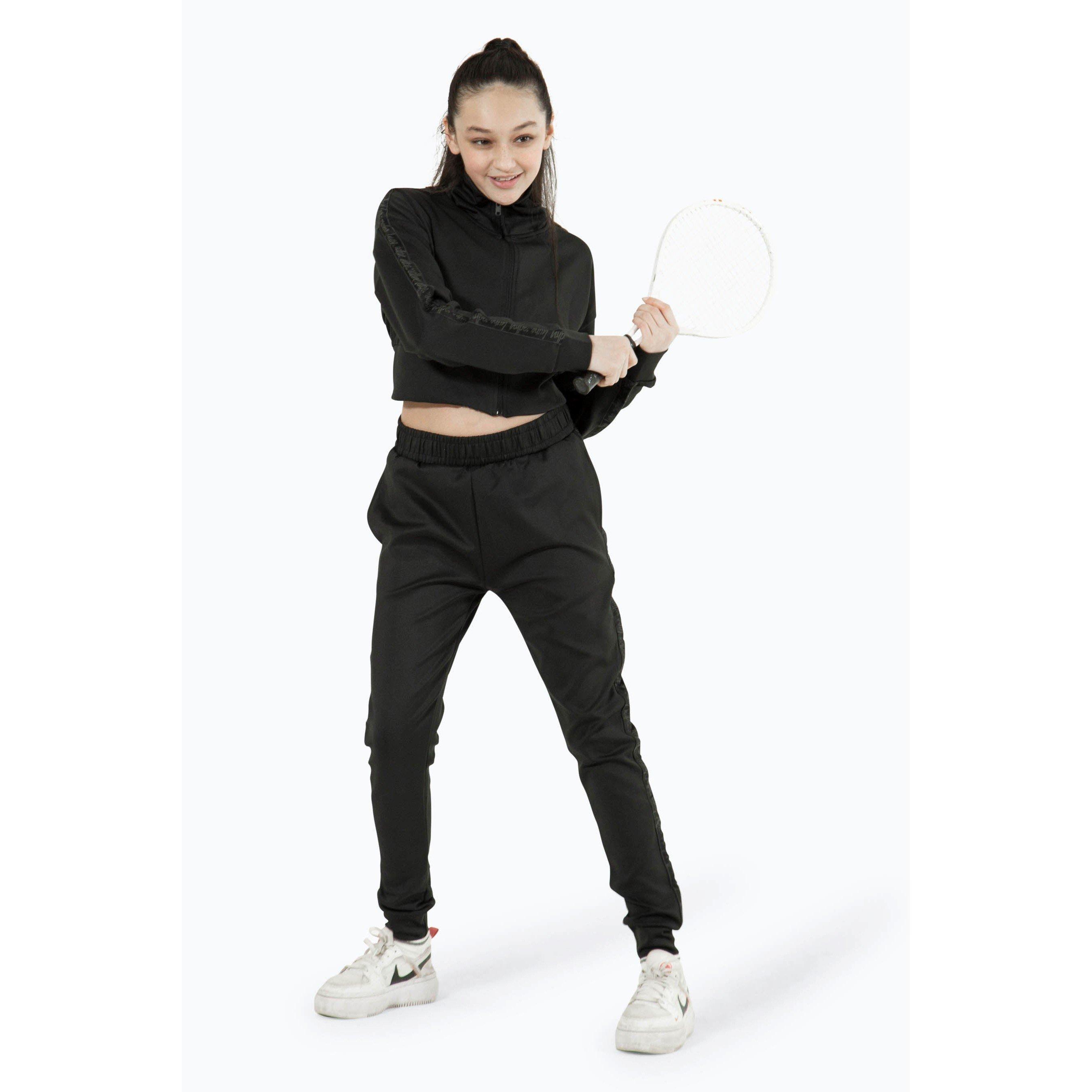 Hype Cropped Track Jacket Juniors