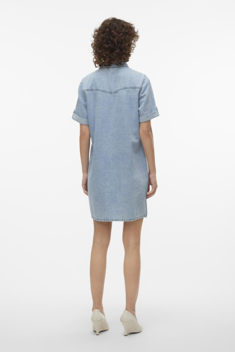 Vero Moda blauwe dames jurk