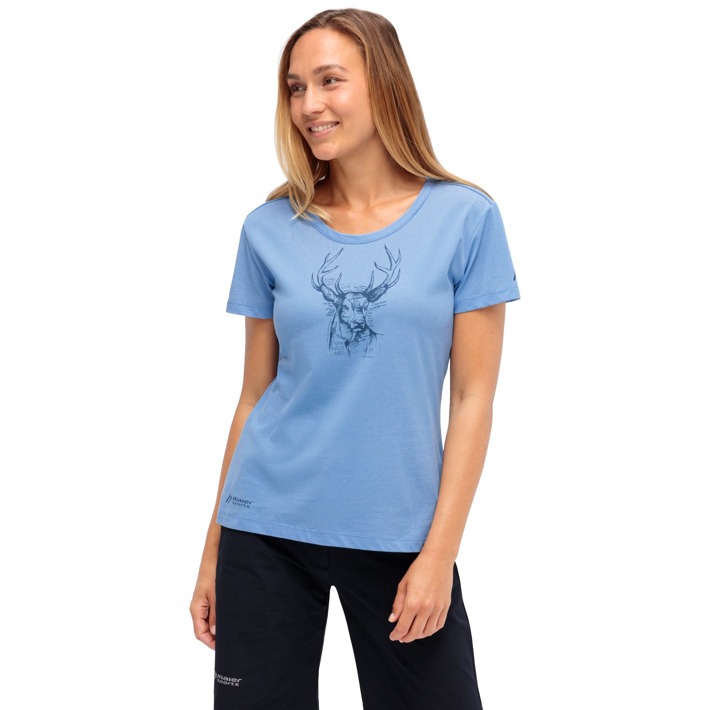 Maier Sports Larix T-Shirt Damen san francisco bay