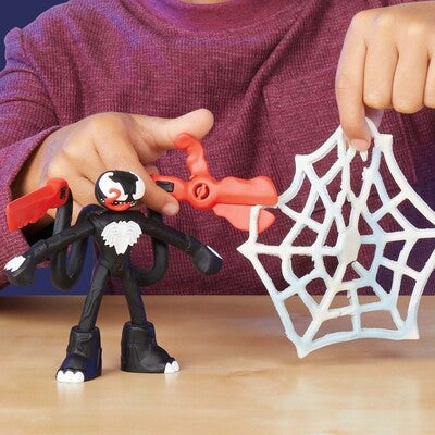 Play-Doh Spider-Man Launch And Slice Battle Lekesett